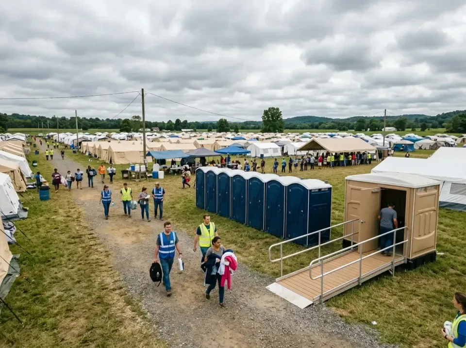 disaster-relief-camp-restrooms-010 — frequently asked questions, Dumpster & Portable Bathrooms Rental in El Segundo, CA